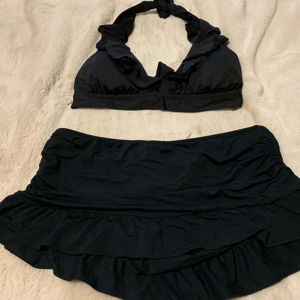 Kenneth Cole Black swimsuit (never worn)